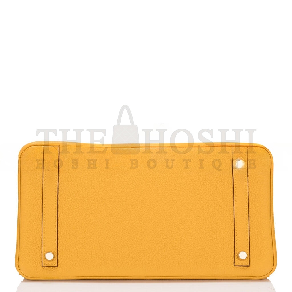 H**me5 JAUNE AMBRE TOGO BIRKIN 30 GOLD HARDWARE 265380 (30*22*16cm) Master Quality